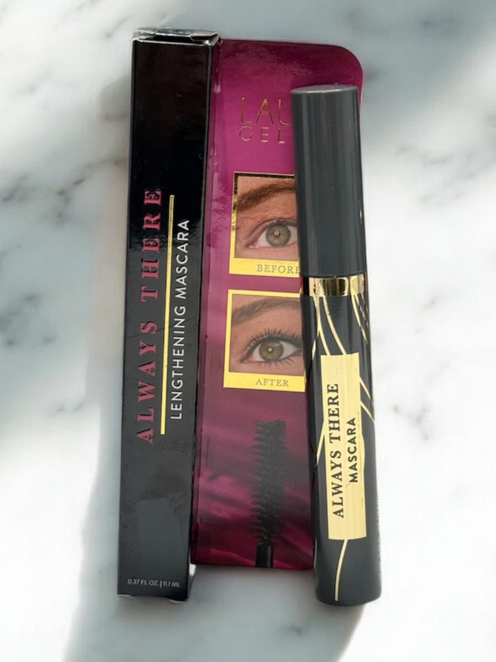 Laura Geller Always There Lengthening Mascara – Black NEW